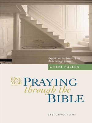 cover image of The One Year Book of Praying through the Bible